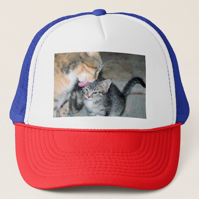 Bath time trucker hat (Front)