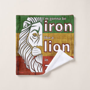 bath towel set "IRON LION"
