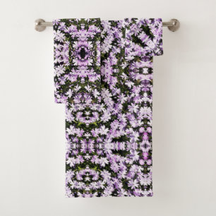 Bath Towel Set - Lavender Phlox