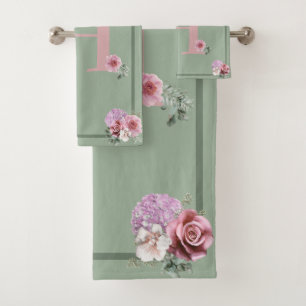 Bath Towel Set Spring is Here Personalised
