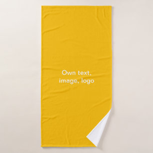 Bath Towel uni Yellow
