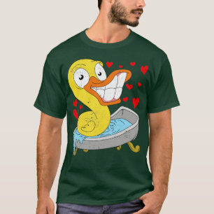 Bath Toy Duckling Ducky Funny Rubber Duck T-Shirt