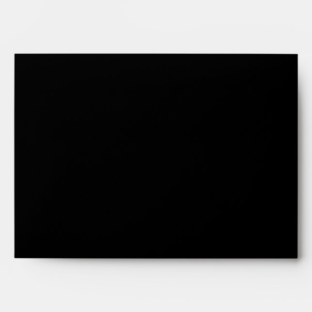 Bath Tub X-Ray Skeleton Black & White Envelope (Front)