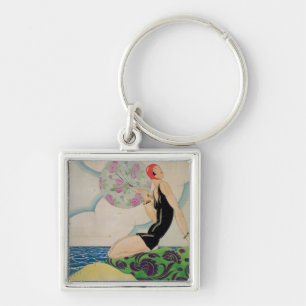 Bather, c.1925 key ring