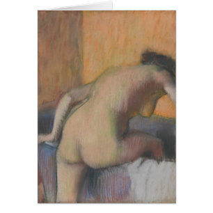 Bather Stepping into a Tub