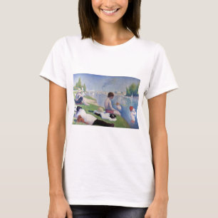 Bathers in Asnieres, Seurat T-Shirt