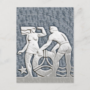 Bathers Postcard