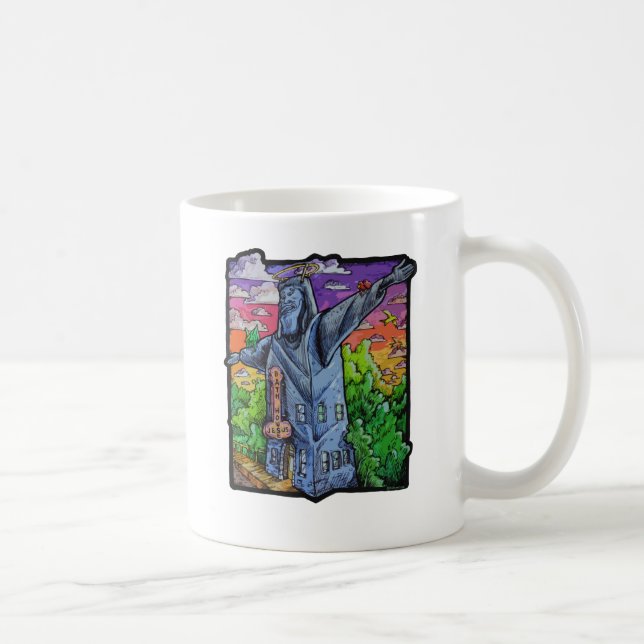 Bathhouse Jebus Coffee Mug (Right)