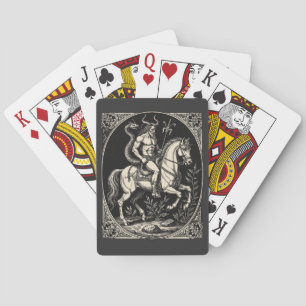 Bathin Demon Warrior Majesty Playing Cards