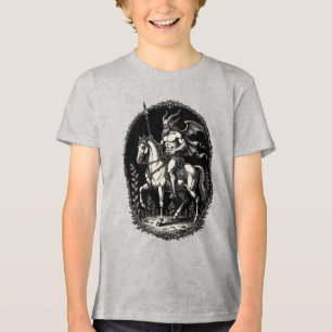 Bathin Serpent Rider Rising Tri-Blend Shirt