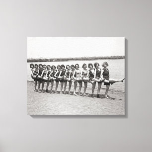 Bathing Beauties, 1923 Canvas Print