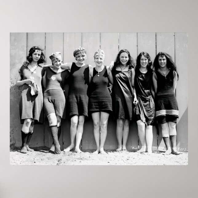 BATHING BEAUTIES FLORIDA 1920 POSTER (Front)