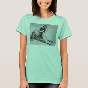 Bathing Beauties - turn of the century beach dress T-Shirt