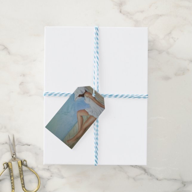 BATHING BEAUTY GIFT TAGS (With Twine)