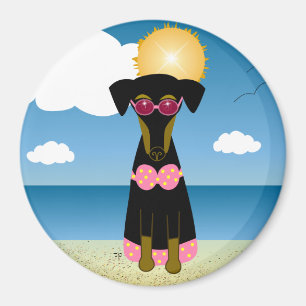 Bathing Beauty Magnet