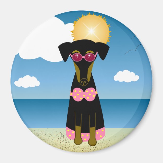 Bathing Beauty Magnet (Front)