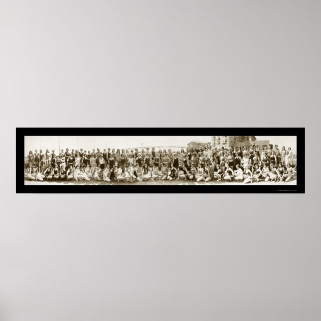 Bathing Beauty Parade Photo 1927 Poster (Front)