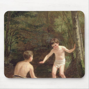 Bathing Boys, 1873 Mouse Pad