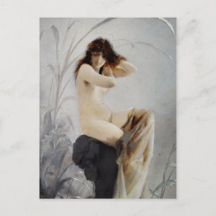 Bathing Nymph - Falero Postcard