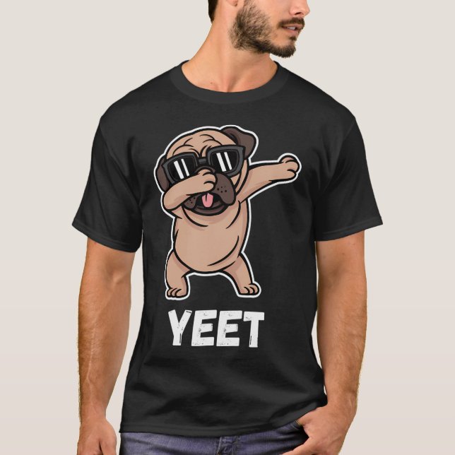 Bathing Pug T-Shirt (Front)
