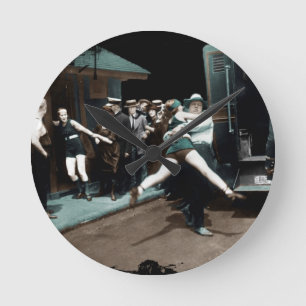 Bathing Suit Arrests USA Round Clock