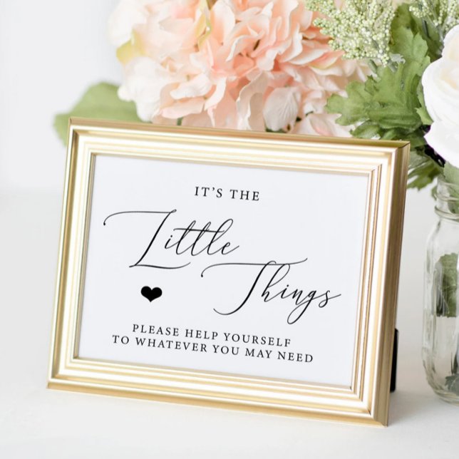 Bathroom Basket for Wedding Help Yourself  Poster (Creator Uploaded)