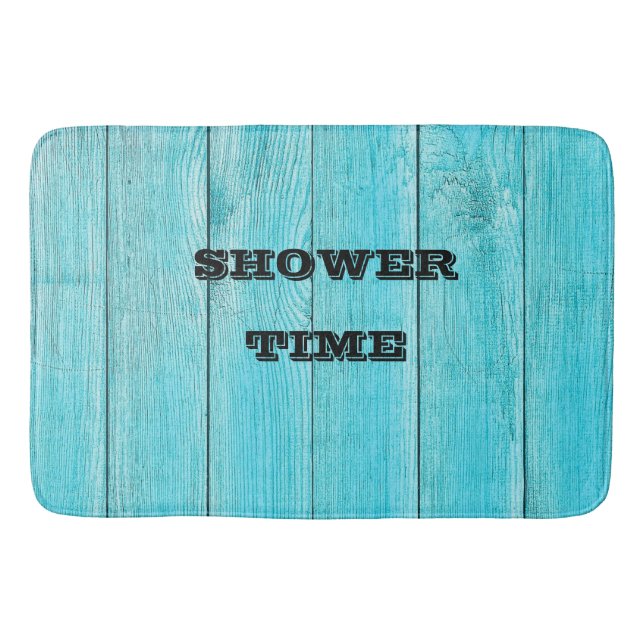 Bathroom beach theme  bath mat (Front)