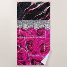 Bathroom Interior Design Home Black Glitter Marble