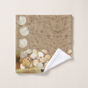 Bathroom Towel Sets Beach Clams Beach Stones