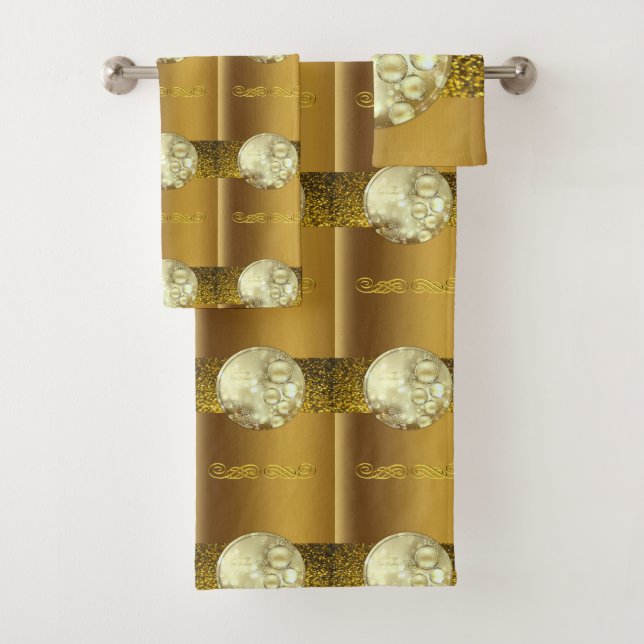 Bathroom Towel Sets Christmas (Insitu)