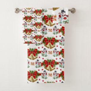 Bathroom Towel Sets Christmas