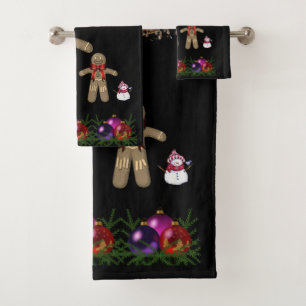 Bathroom Towel Sets Christmas