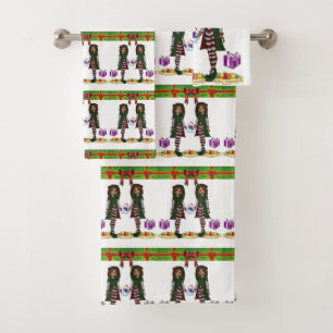 Bathroom Towel Sets Christmas