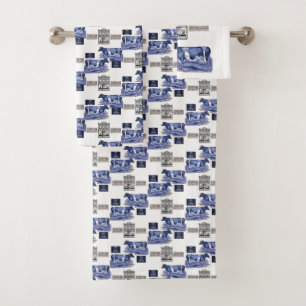 Bathroom Towel Sets Cows