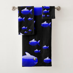 Bathroom Towel Sets Fish