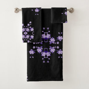 Bathroom Towel Sets Floral