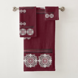 Bathroom Towel Sets Floral