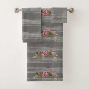 Bathroom Towel Sets Floral