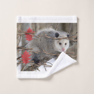 Bathroom Towel Sets Opossum Nature