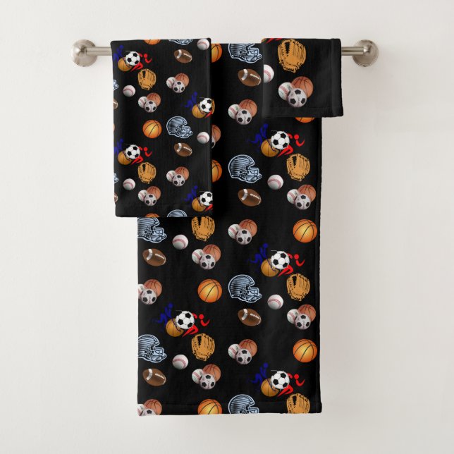 Bathroom Towel Sets Sports (Insitu)