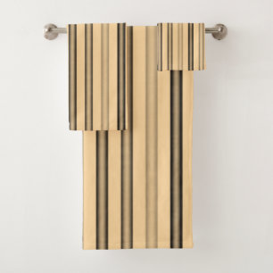 Bathroom Towel Sets Stripes