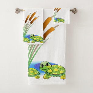 Bathroom Towel Sets Turtles