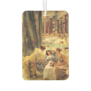 Baths of Caracalla by Lawrence Alma-Tadema Car Air Freshener