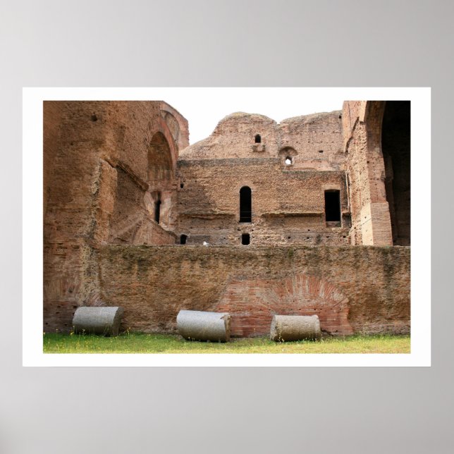Baths of Caracalla Poster (Front)