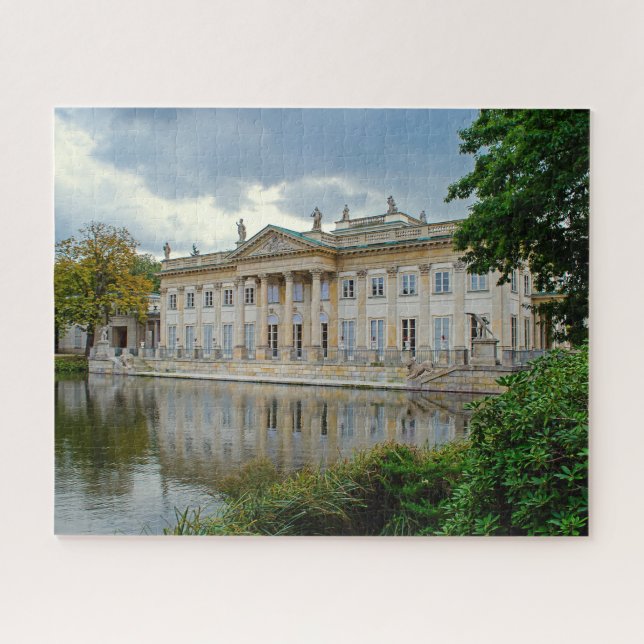 Baths Palace, Warsaw Poland Jigsaw Puzzle (Horizontal)