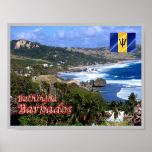 Bathsheba - Barbados - Poster