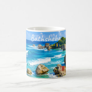 Bathsheba, Barbados - Tropical Beach Coast Coffee Mug