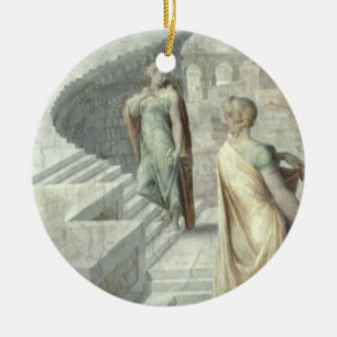 Bathsheba Visiting David, c.1553 Ceramic Tree Decoration