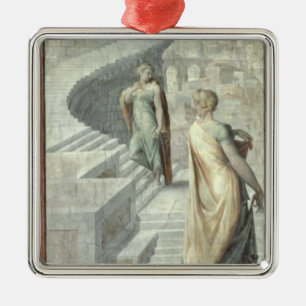 Bathsheba Visiting David, c.1553 Metal Tree Decoration
