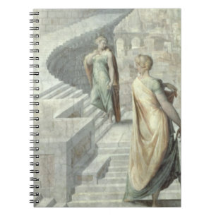 Bathsheba Visiting David, c.1553 Spiral Notebook